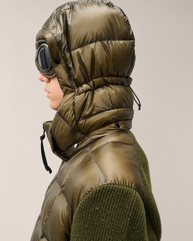 BLOUSON C.P.COMPANY MIXED MERINOS 21CMKN052A 683 IVY GREEN KAKI