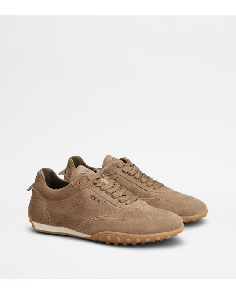 SNEAKERS TOD'S CUIR VELOURS BEIGE