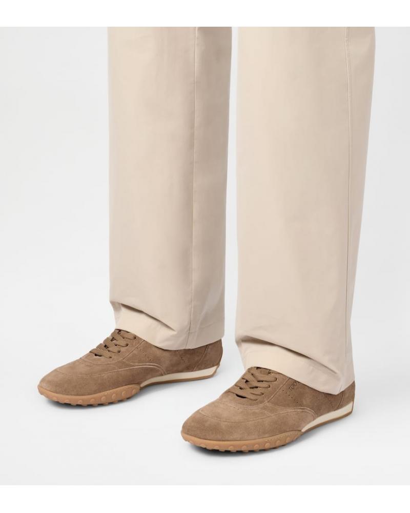 SNEAKERS TOD'S CUIR VELOURS BEIGE