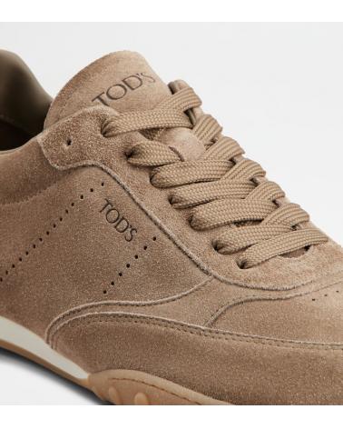 SNEAKERS TOD'S CUIR VELOURS BEIGE