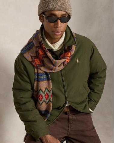 BLOUSON RALPH LAUREN REMBOURRÈ DE DUVET -KAKI