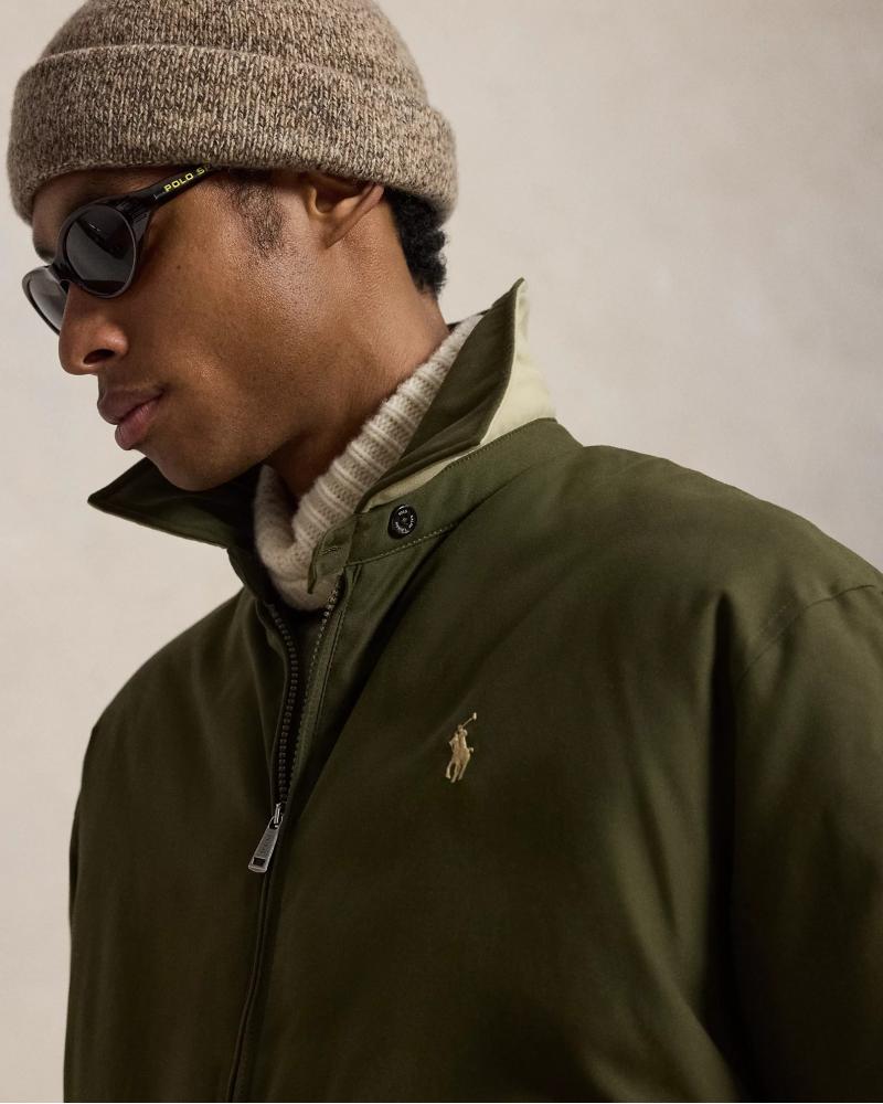 BLOUSON RALPH LAUREN REMBOURRÈ DE DUVET -KAKI
