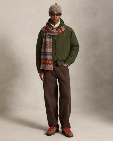 BLOUSON RALPH LAUREN REMBOURRÈ DE DUVET -KAKI