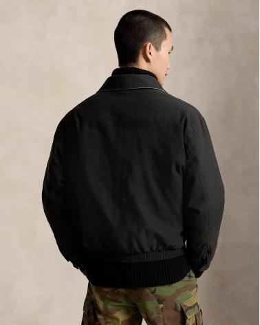 BLOUSON RALPH LAUREN REMBOURRÈ DE DUVET NOIR