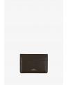 PORTE CARTES A.P.C KAKI