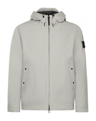 BLOUSON STONE ISLAND  SOFT SHELL-R 4100086  0061 Gris clair