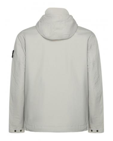 BLOUSON STONE ISLAND  SOFT SHELL-R 4100086  0061 Gris clair