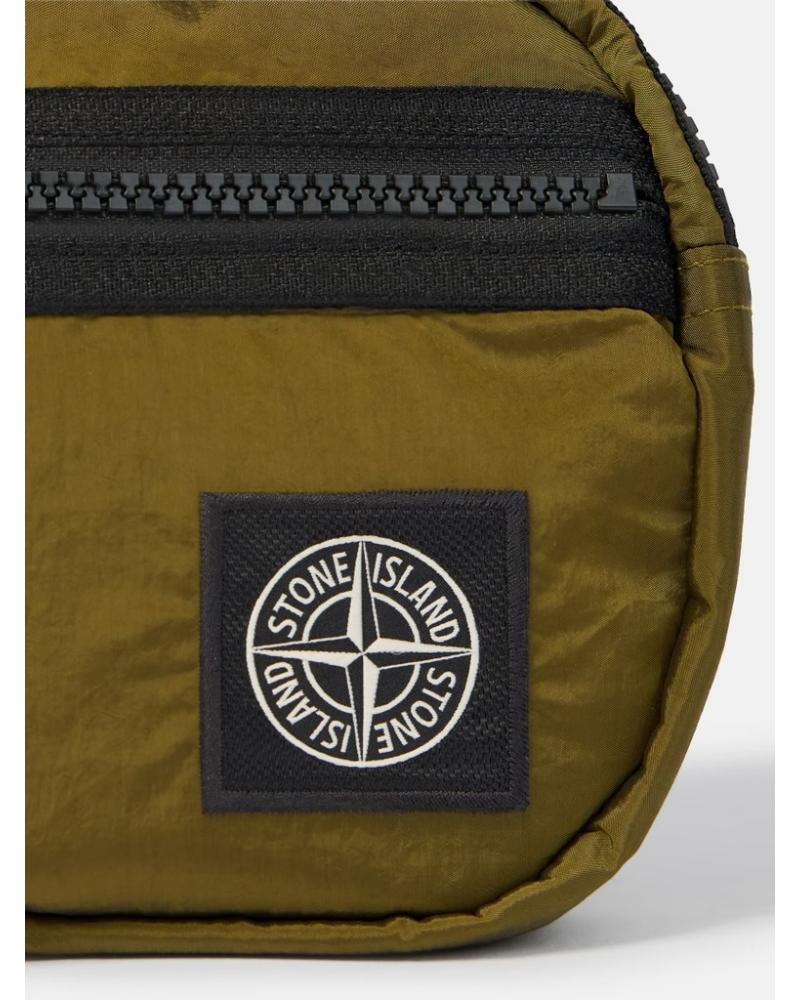 Sac Stone Island banane en Nylon Metal 9200014 S0251 005R VERT CACTUS