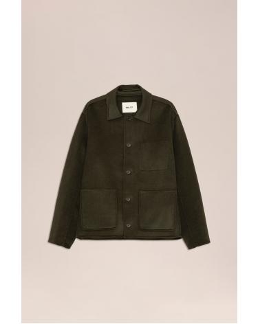Jacket NN07 Morgan Brushed Wool Kaki