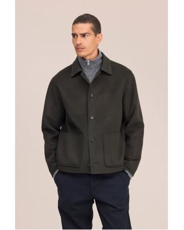 Jacket NN07 Morgan Brushed Wool Kaki