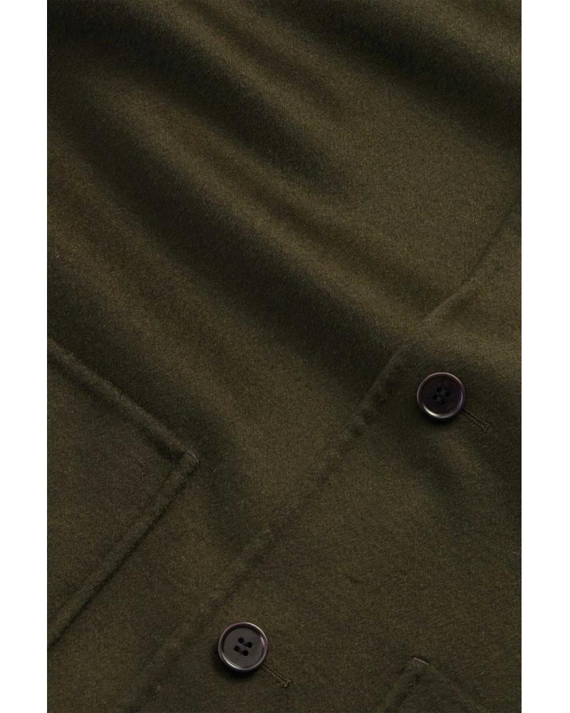 Jacket NN07 Morgan Brushed Wool Kaki