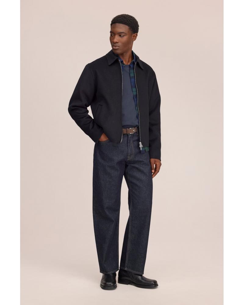 Jacket NN07 Arlo Brushed wool Noir