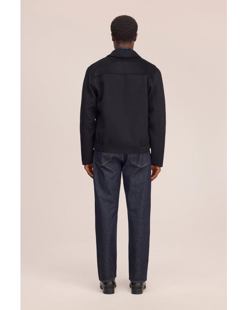 Jacket NN07 Arlo Brushed wool Noir