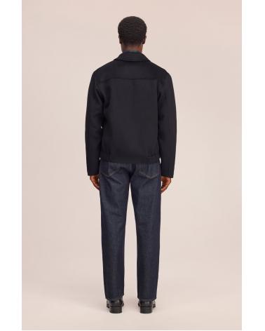 Jacket NN07 Arlo Brushed wool Noir