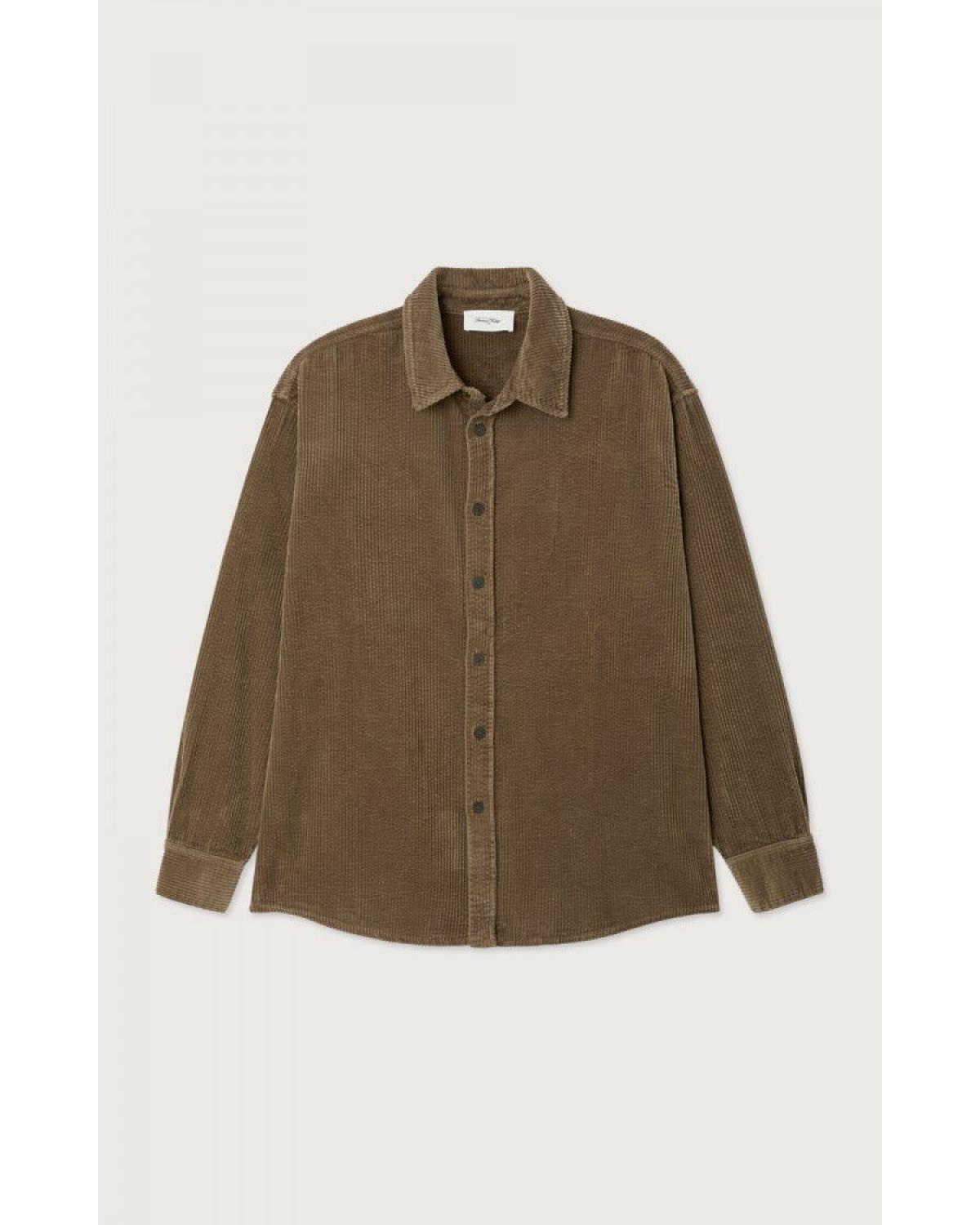 Chemise homme Padow MARRON VINTAGE VARAN