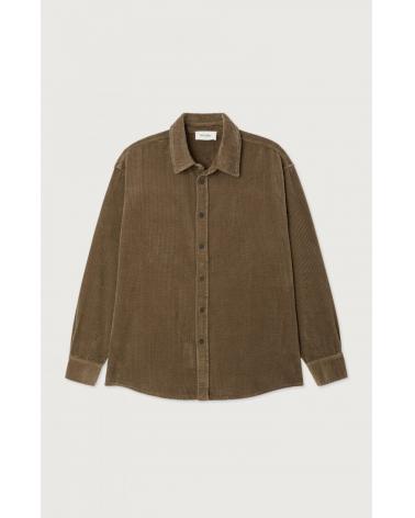 Chemise homme Padow MARRON VINTAGE VARAN