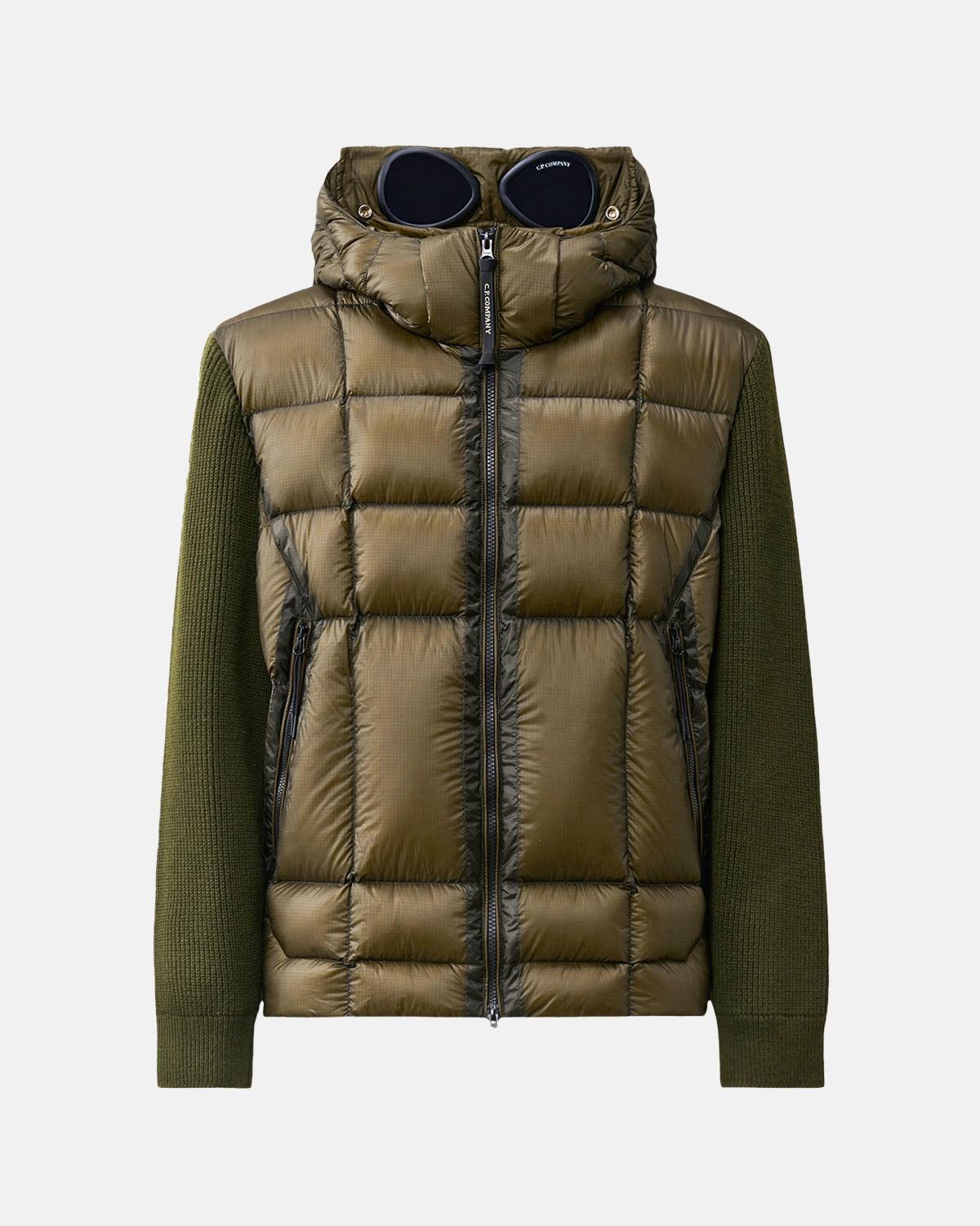 BLOUSON C.P.COMPANY MIXED MERINOS 21CMKN052A 683 IVY GREEN KAKI