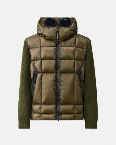 BLOUSON C.P.COMPANY MIXED MERINOS 21CMKN052A 683 IVY GREEN KAKI