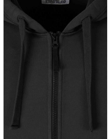 Sweat-shirt zippé STONE ISLAND 6100061 S0051  0062 à capuche GRIS