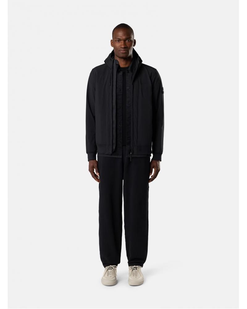 BLOUSON BIKER STONE ISLAND Q100004 S0B22 0029 NOIR