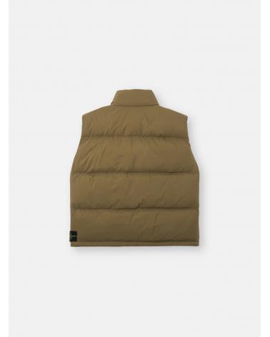 GILET S/MANCHES STONE ISLAND  G100004 S0483 005G MILITARY GREEN KAKI