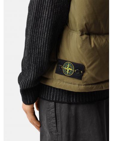 GILET S/MANCHES STONE ISLAND  G100004 S0483 005G MILITARY GREEN KAKI