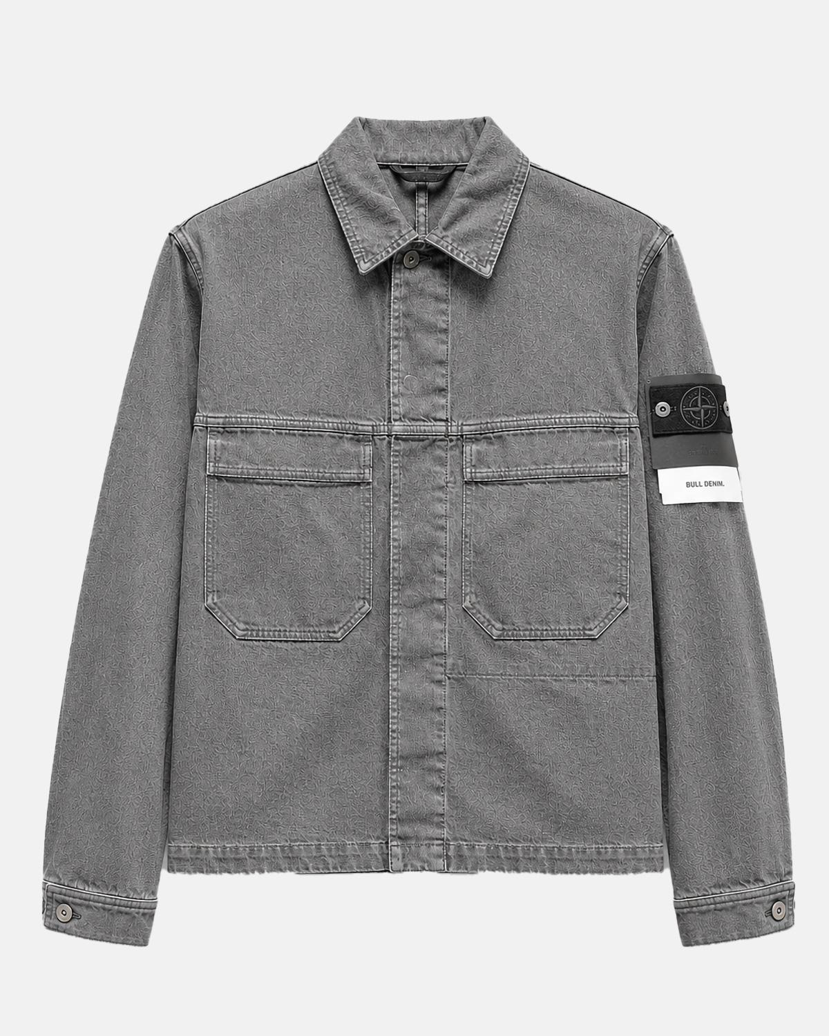 BIKER  STONE ISLAND 4100006  S00J18 J200 GRIS 