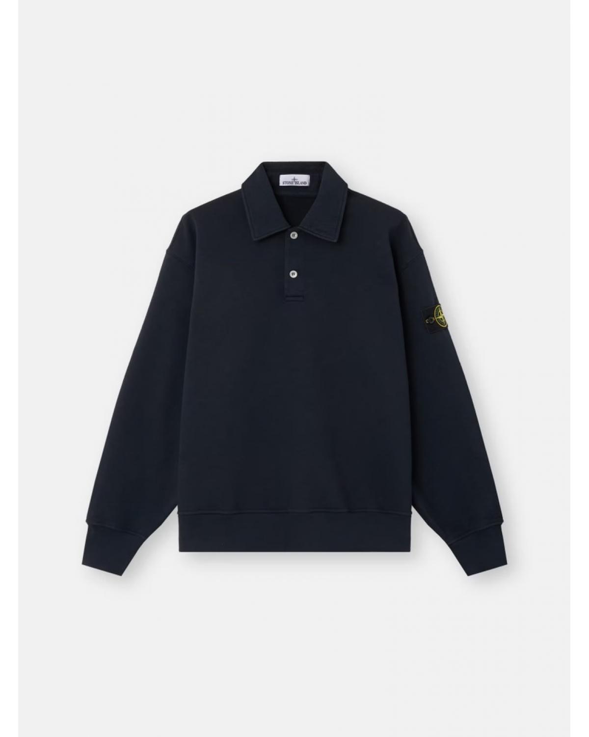 SWEAT POLO STONE ISLAND 6100054 0020 MARINE
