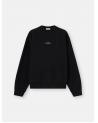 SWEAT STONE ISLAND COL ROND 6100039 S047 0029  NOIR