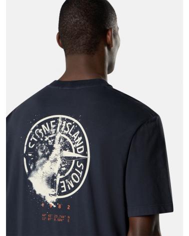 TEE SHIRT STONE ISLAND 2100001 S0E19 0020 MARINE