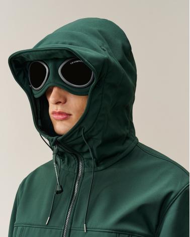 BLOUSON CP.COMPANY C.P.SCHELL-R GOGGLE W700A  697 PONDERA PINE  VERT