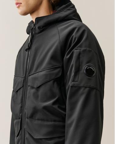 BLOUSON MI LONG  C.P COMPANY.WW04 999 SHELL PADDED HOODED  