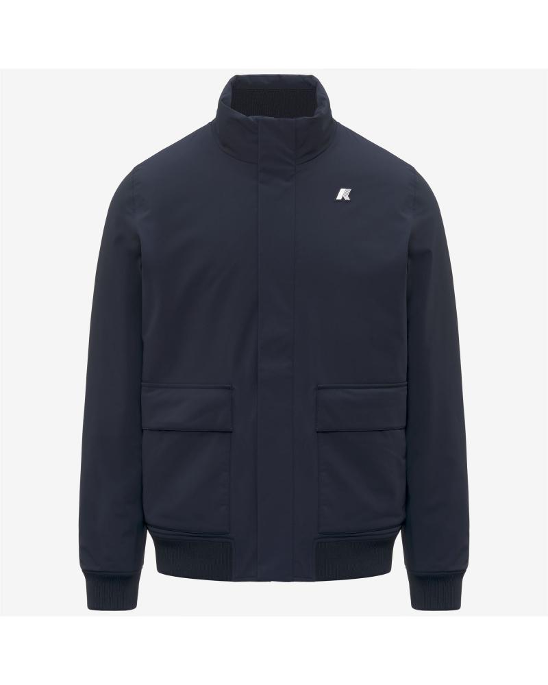 BLOUSON K-WAY HERVE ST WARM Blue Depth MARINE