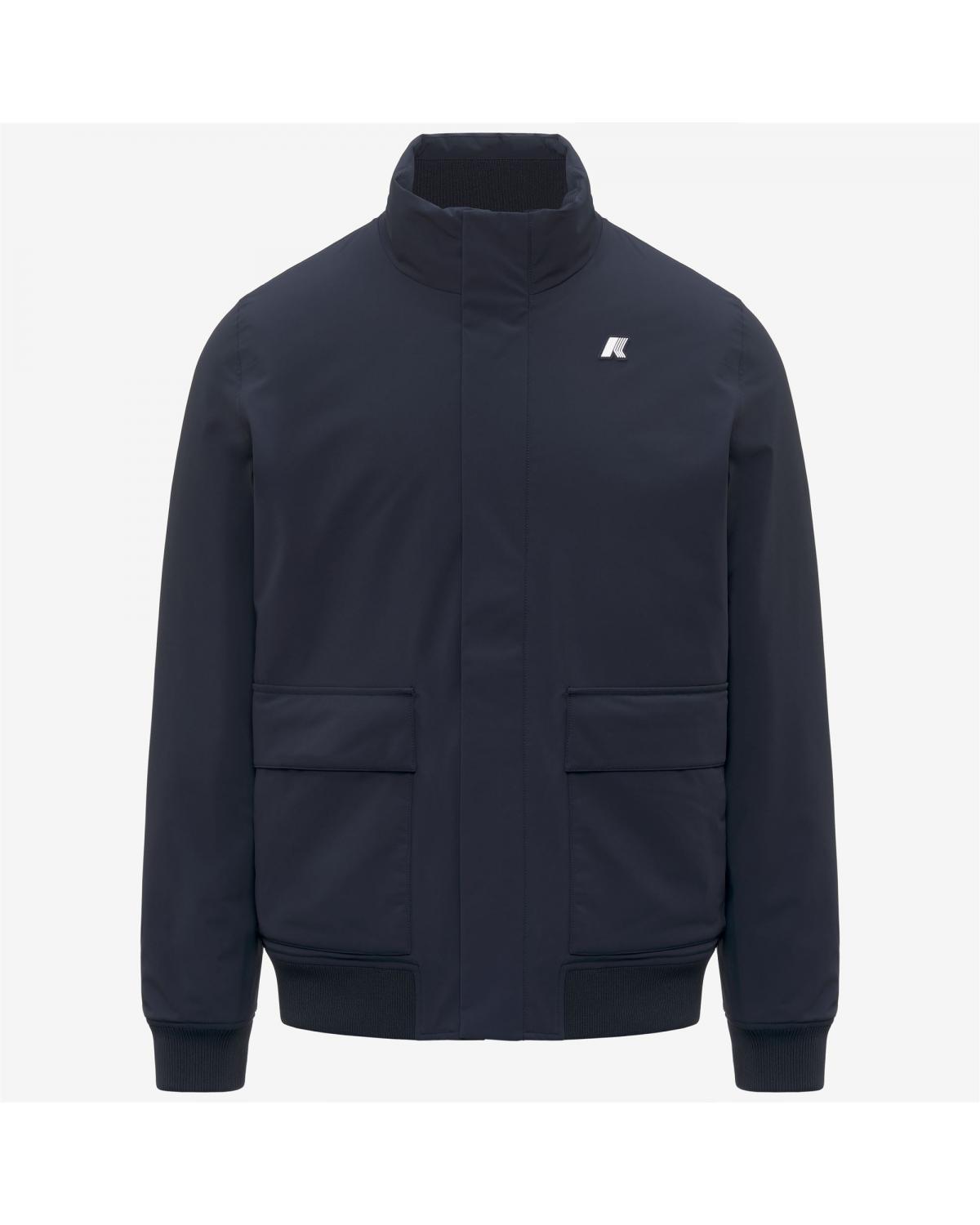 BLOUSON K-WAY HERVE ST WARM Blue Depth MARINE