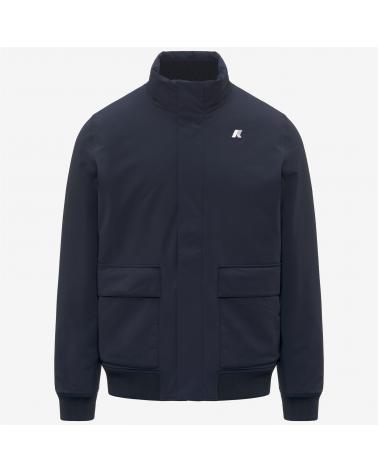 BLOUSON K-WAY HERVE ST WARM Blue Depth MARINE