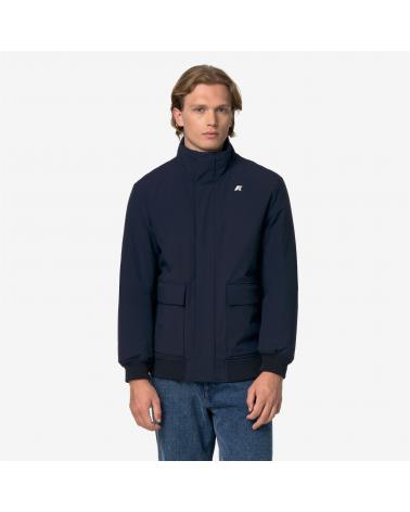 BLOUSON K-WAY HERVE ST WARM Blue Depth MARINE