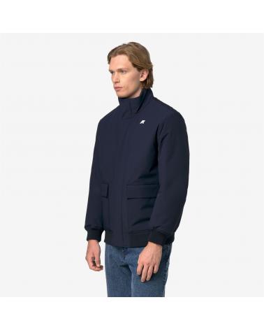 BLOUSON K-WAY HERVE ST WARM Blue Depth MARINE
