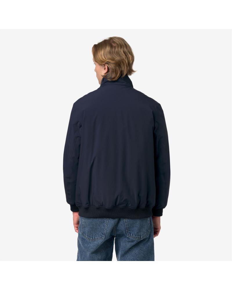 BLOUSON K-WAY HERVE ST WARM Blue Depth MARINE