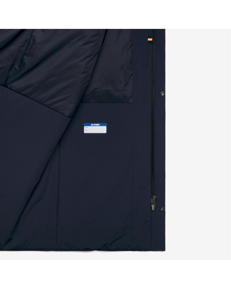 VESTE K-WAY BENOIT  ST WARM BLUE DEPTH MARINE