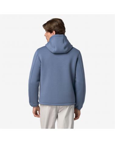 Blouson k-way  Jack Spacer Nylon Double Blue wildl- Blue Depth  Bleu  Marine