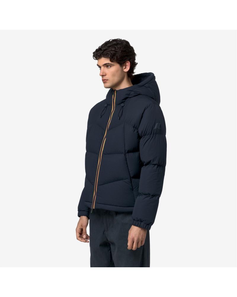 Doudoune K-WAY Quill Fancy Nylon BLUE DEPTH MARINE