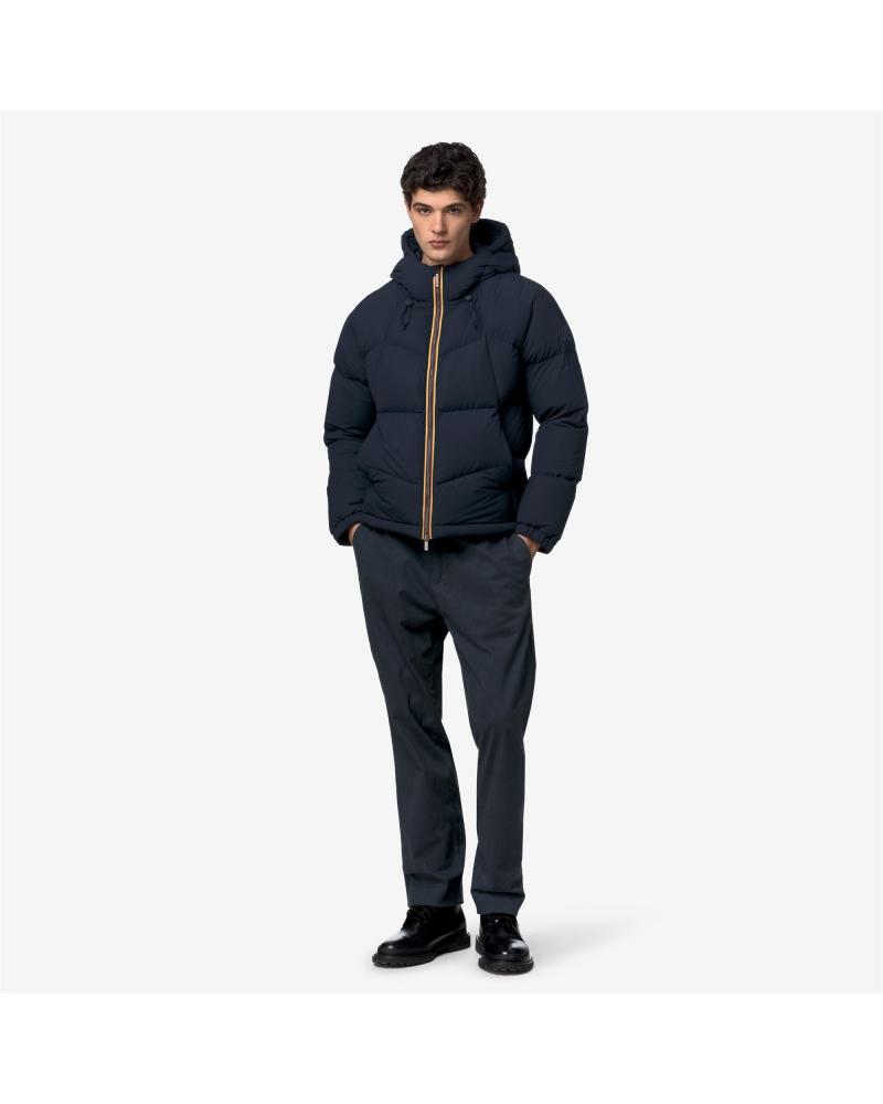 Doudoune K-WAY Quill Fancy Nylon BLUE DEPTH MARINE