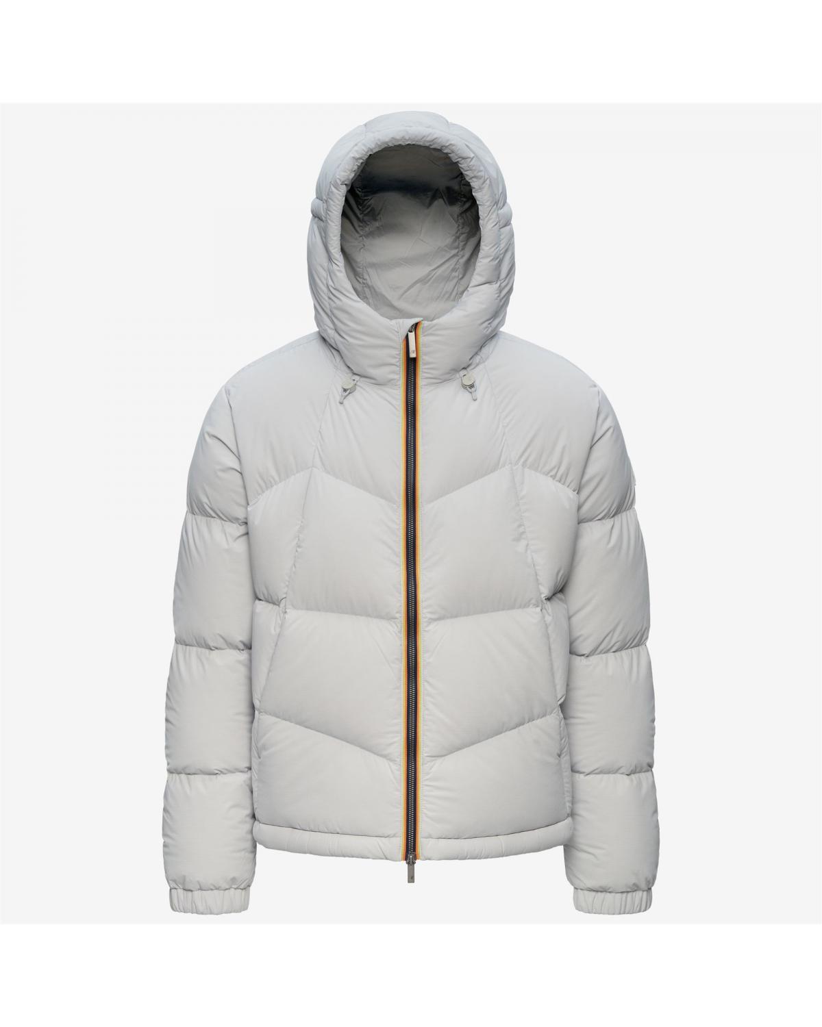 Doudoune K-WAY Quill Fancy Nylon GREY ASH GRIS CLAIR