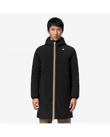 VESTE K-WAY JACOB ST  WARM DOUBLE BLACK/GREEN