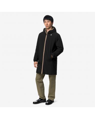 VESTE K-WAY JACOB ST  WARM DOUBLE BLACK/GREEN