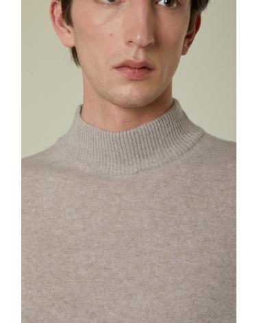 PULL COL CHEMINEE  FIESOLI BEIGE