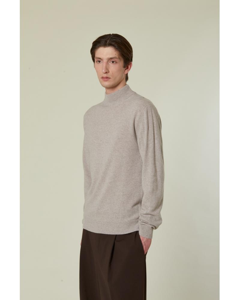 PULL COL CHEMINEE  FIESOLI BEIGE