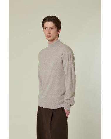 PULL COL CHEMINEE  FIESOLI BEIGE