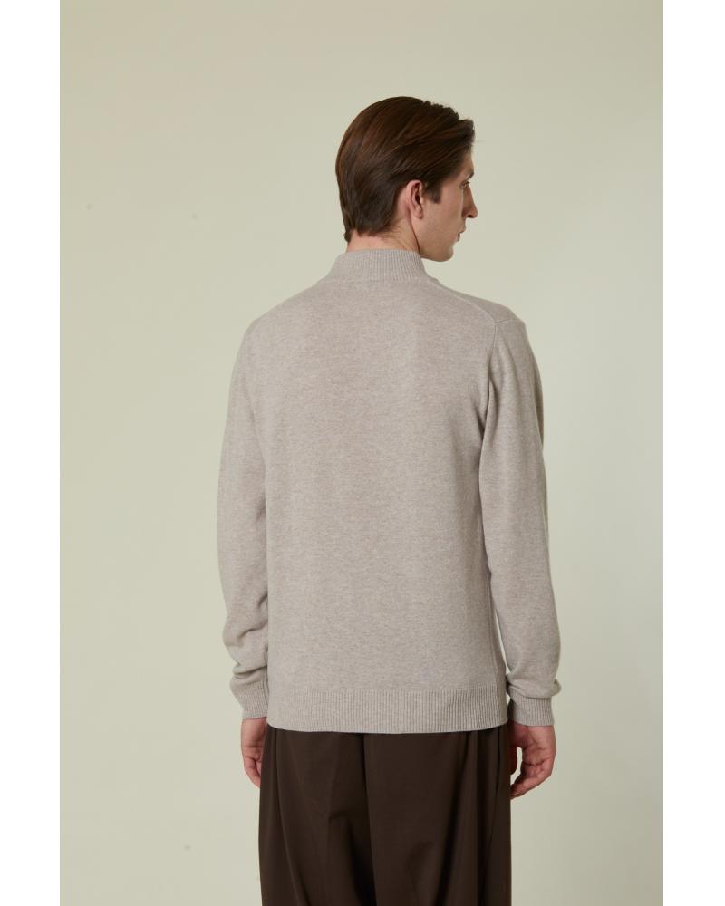 PULL COL CHEMINEE  FIESOLI BEIGE