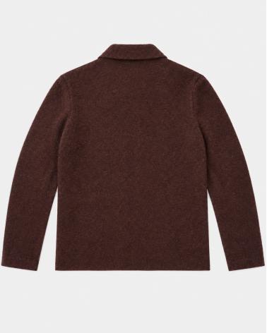 VESTE TAGLIATORE STOR LAINE PURPLE BORDEAUX
